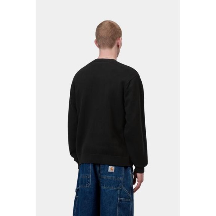 Carhartt WIP Deck Sweater - Black/Wax
