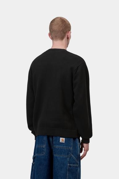 Carhartt WIP Deck Sweater - Black/Wax