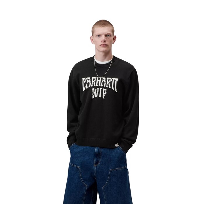 Carhartt WIP Deck Sweater - Black/Wax