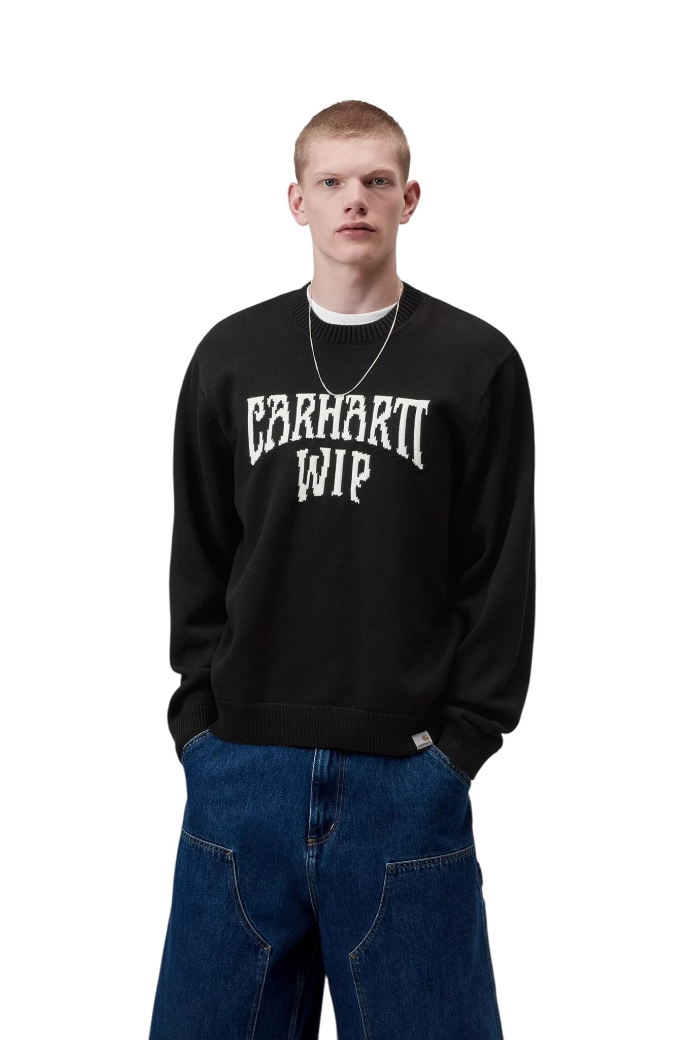 Carhartt WIP Deck Sweater - Black/Wax