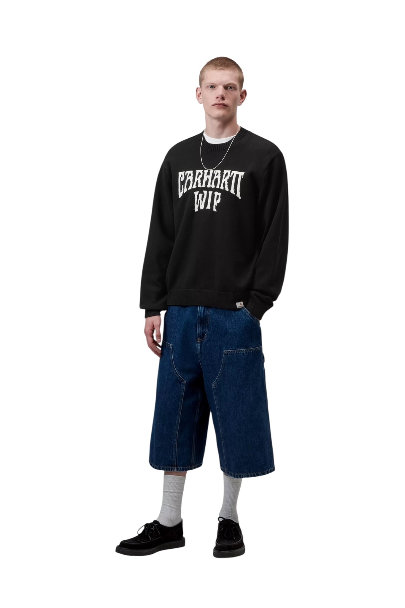 Carhartt WIP Deck Sweater - Black/Wax