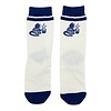 Cat Vibes Sock - White/Blue