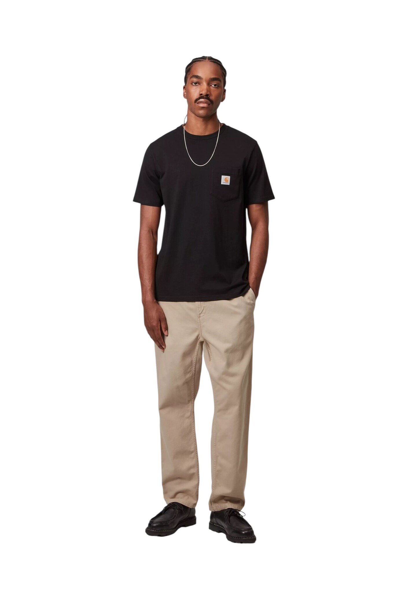 Carhartt WIP Flint Pant - Wall (Garment Dyed)