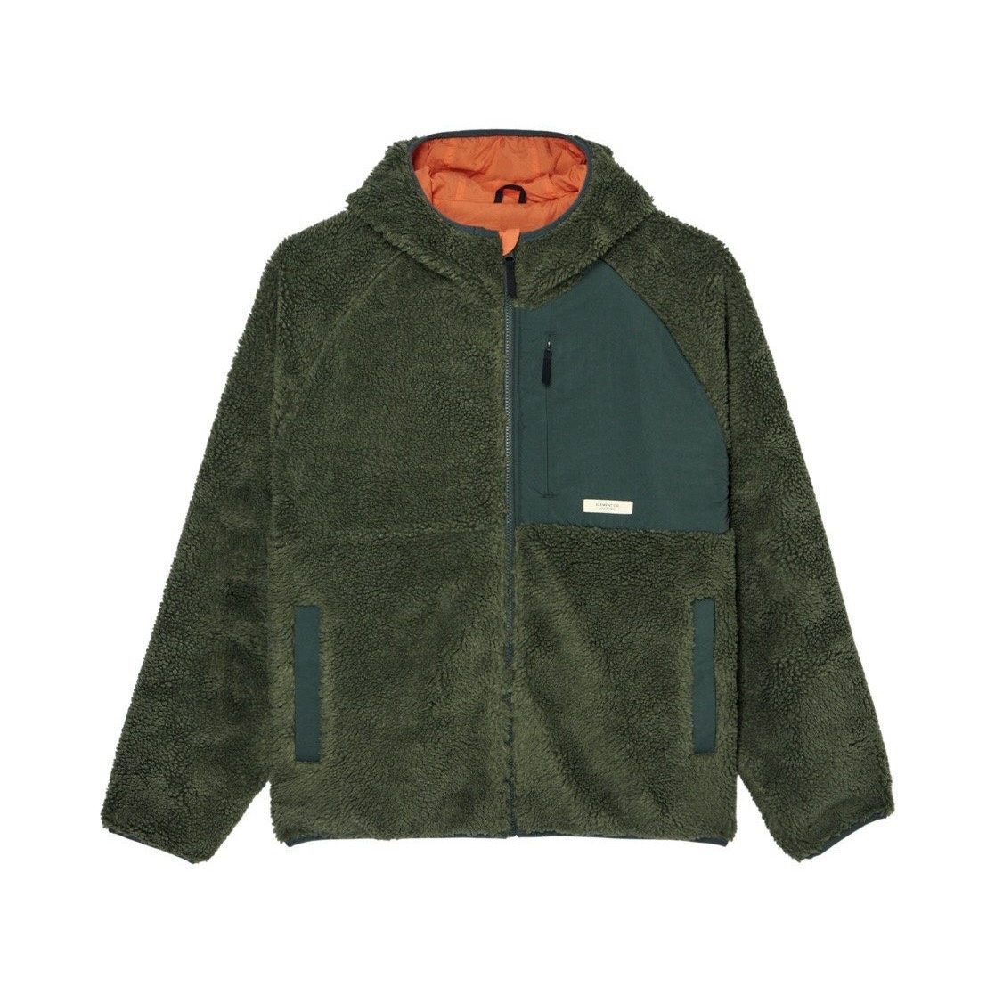Element Wolfe Sherpa (Réversible) - Bronze Green