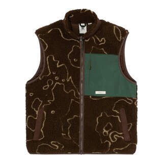 Element Lake Sherpa Vest - Java Lines