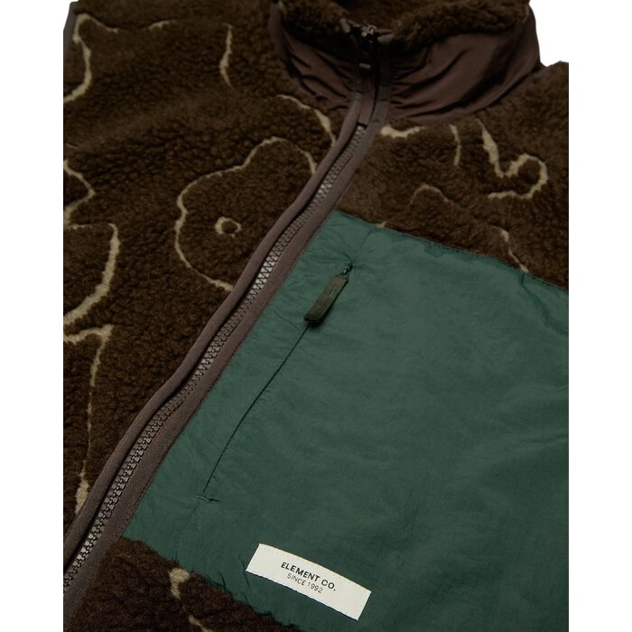Element Lake Sherpa Vest - Java Lines