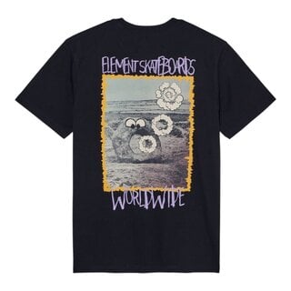 Element Couching S/S Tee - Flint Black
