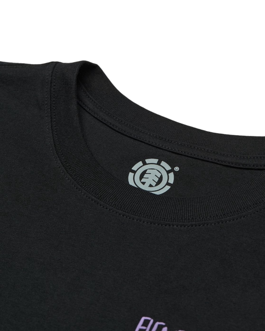 Element Couching S/S Tee - Flint Black