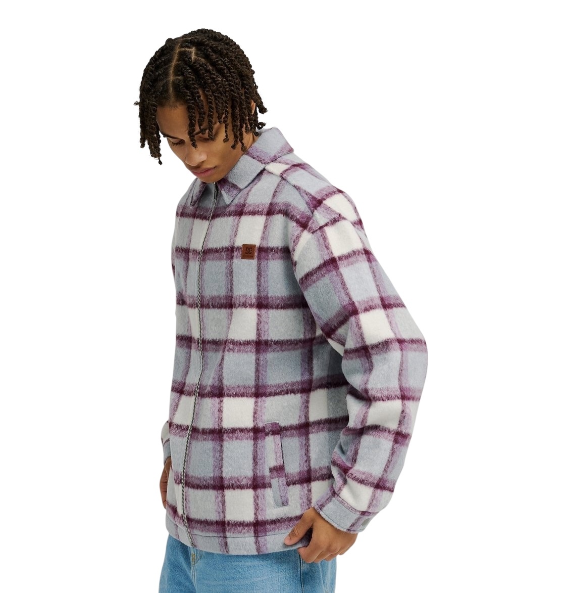 Dc Shoes Henderson Shirt Jacket - Lily White