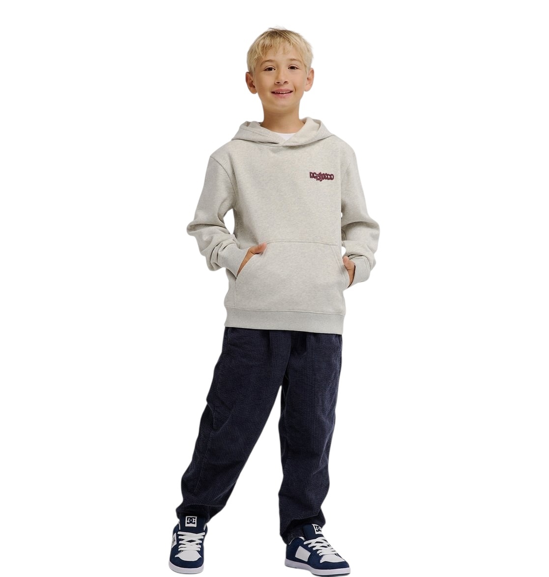 Dc Shoes Eye Of Storm P/O Youth - Light Heather Grey