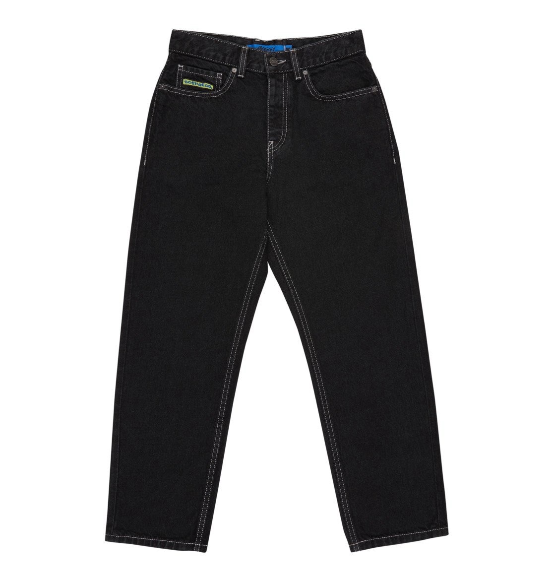 Dc Shoes Baggy Denim Pant - Black Tint