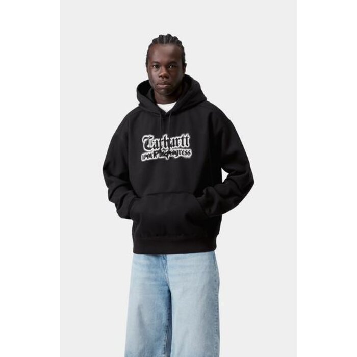 Carhartt WIP Hooded World Tour Sweatshirt - Black