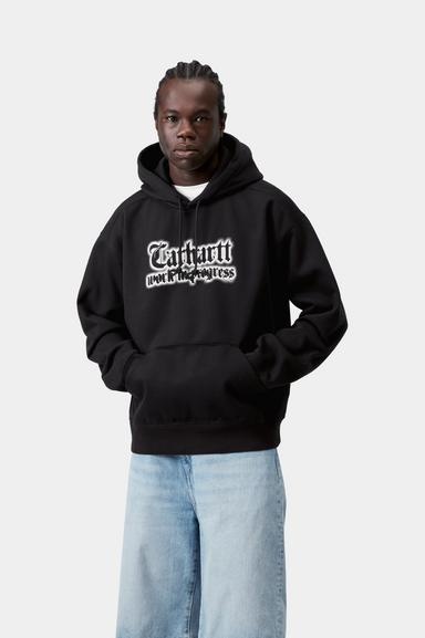 Carhartt WIP Hooded World Tour Sweatshirt - Black