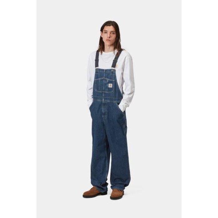 Carhartt WIP Bib Overall - Blue Stone Washed (Camano)