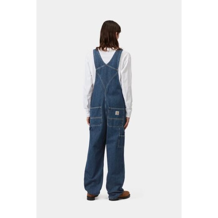 Carhartt WIP Bib Overall - Blue Stone Washed (Camano)