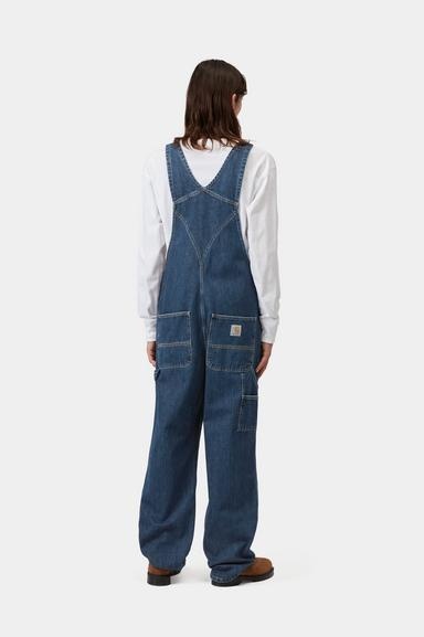 Carhartt WIP Bib Overall - Blue Stone Washed (Camano)