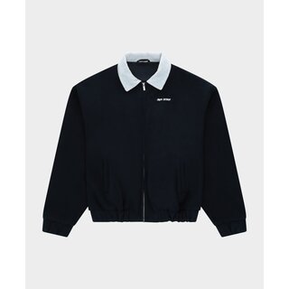 Arbor Antwerp Cropped Fitted Jacket - Dark Navy