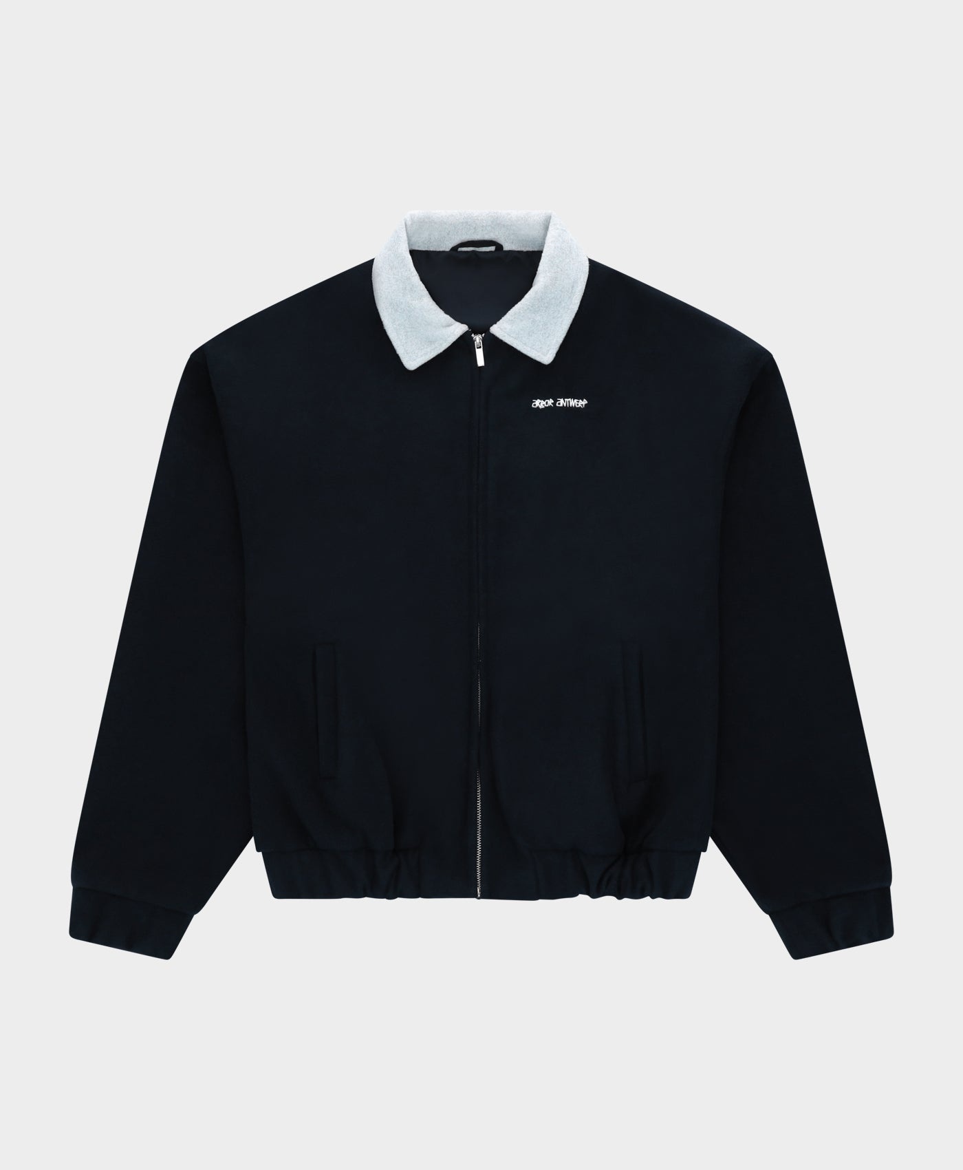 Arbor Antwerp Cropped Fitted Jacket - Dark Navy