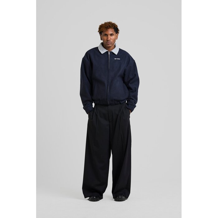 Arbor Antwerp Cropped Fitted Jacket - Dark Navy