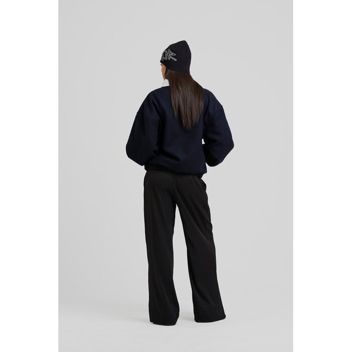 Arbor Antwerp Cropped Fitted Jacket - Dark Navy