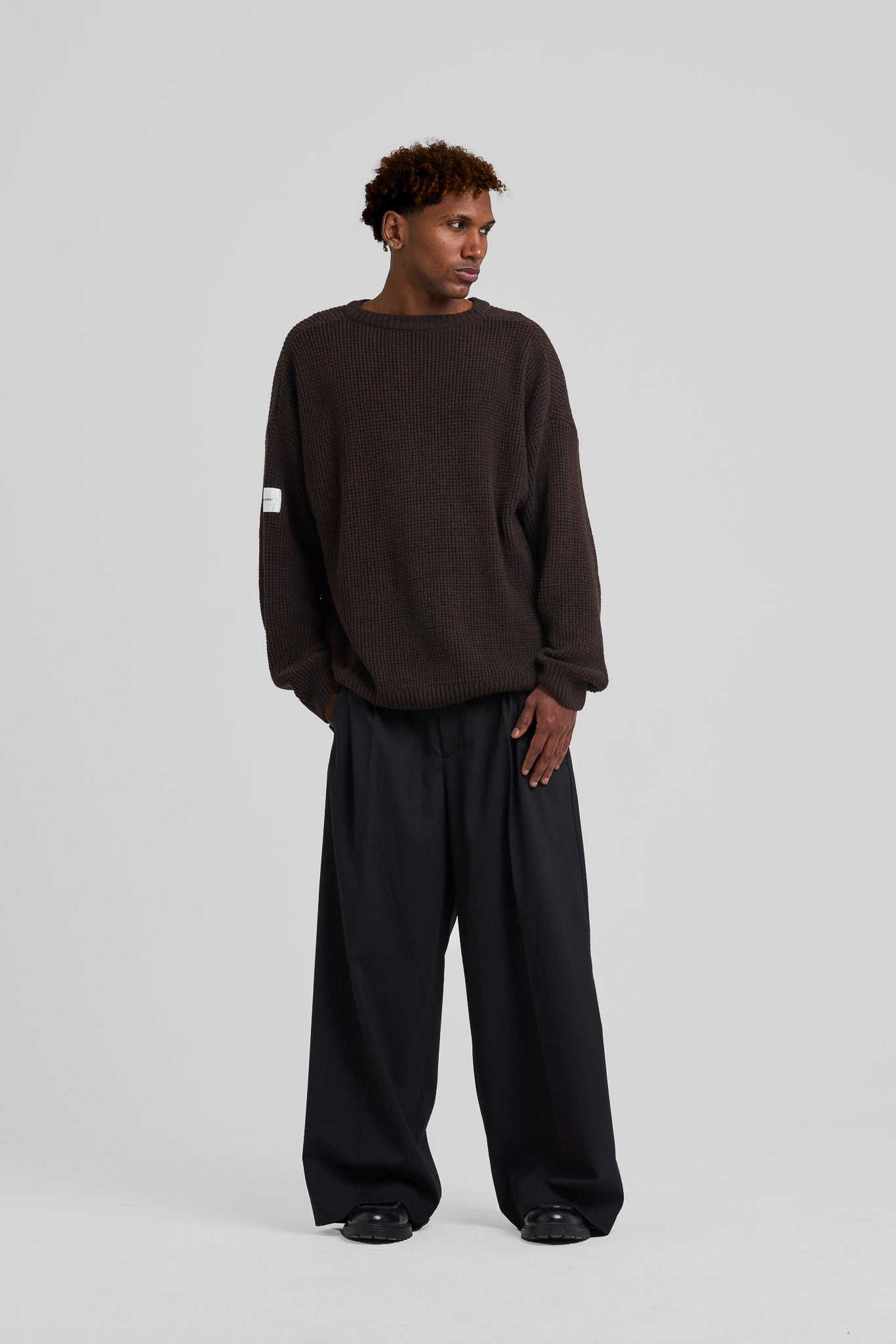 Arbor Antwerp Textured Knit - Brown