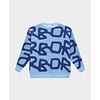 Big Logo Alpaca Knit - Blue
