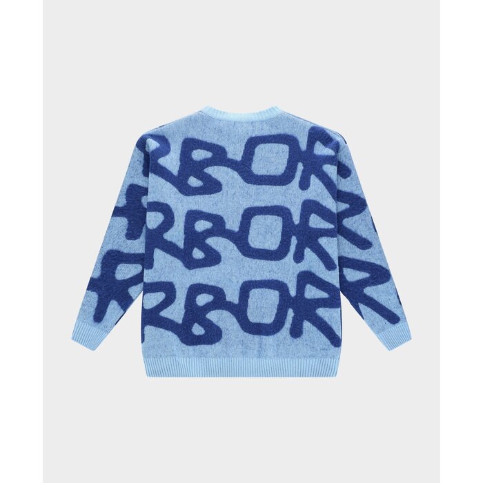 Arbor Antwerp Big Logo Alpaca Knit - Blue