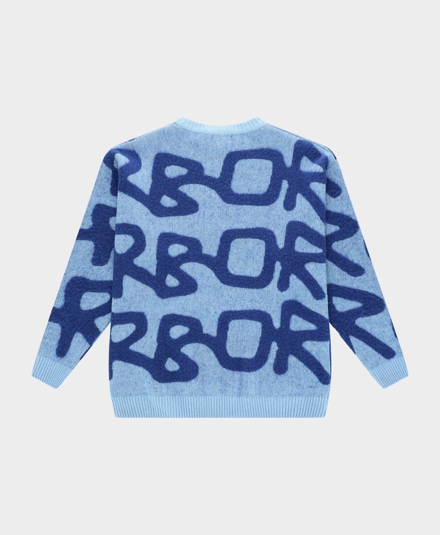 Arbor Antwerp Big Logo Alpaca Knit - Blue