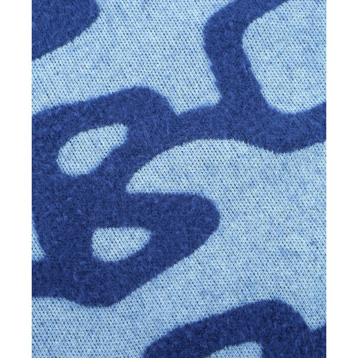 Arbor Antwerp Big Logo Alpaca Knit - Blue