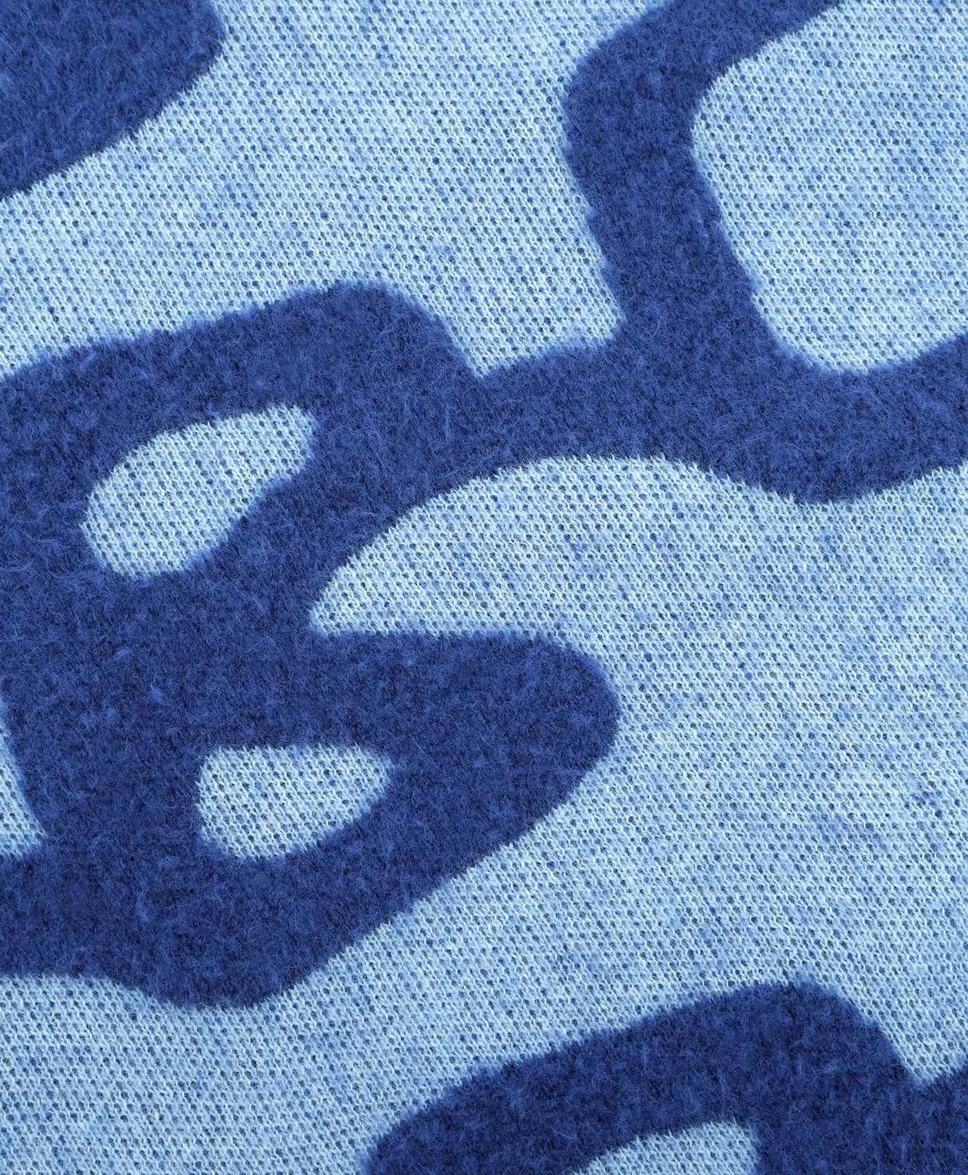 Arbor Antwerp Big Logo Alpaca Knit - Blue