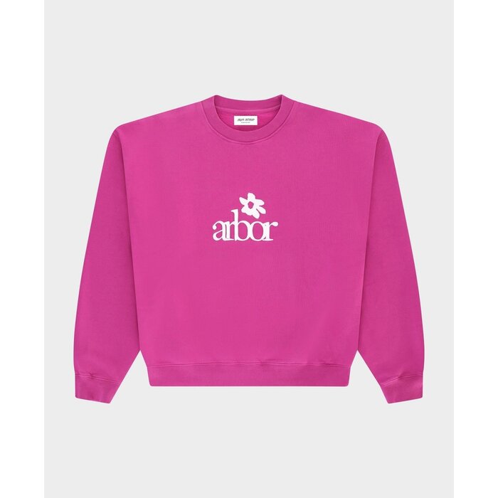 Arbor Antwerp Flower Crewneck - Purple