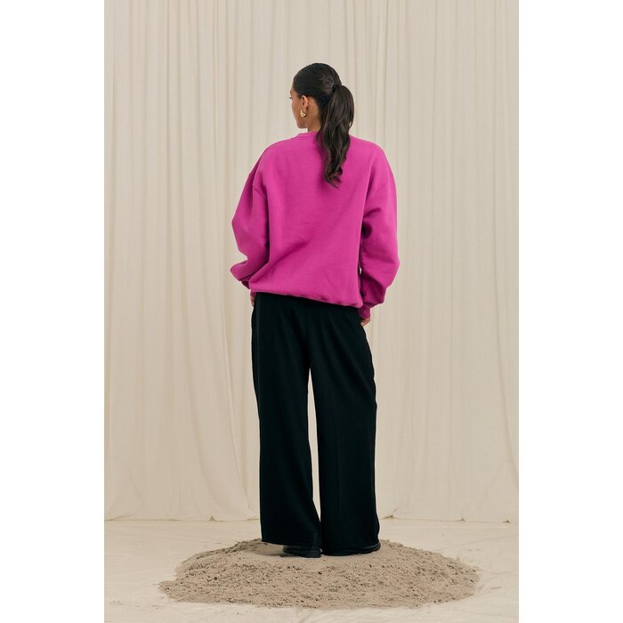 Arbor Antwerp Flower Crewneck - Purple