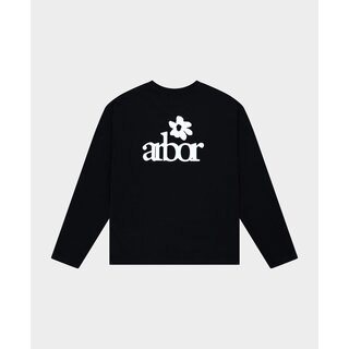 Arbor Antwerp White Lotus Longsleeve T-shirt - Black