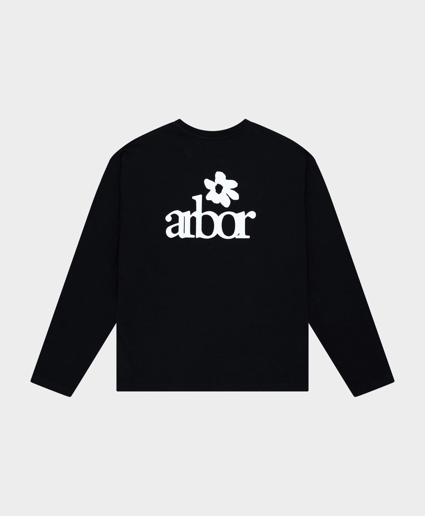 Arbor Antwerp White Lotus Longsleeve T-shirt - Black