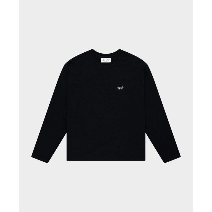 Arbor Antwerp White Lotus Longsleeve T-shirt - Black