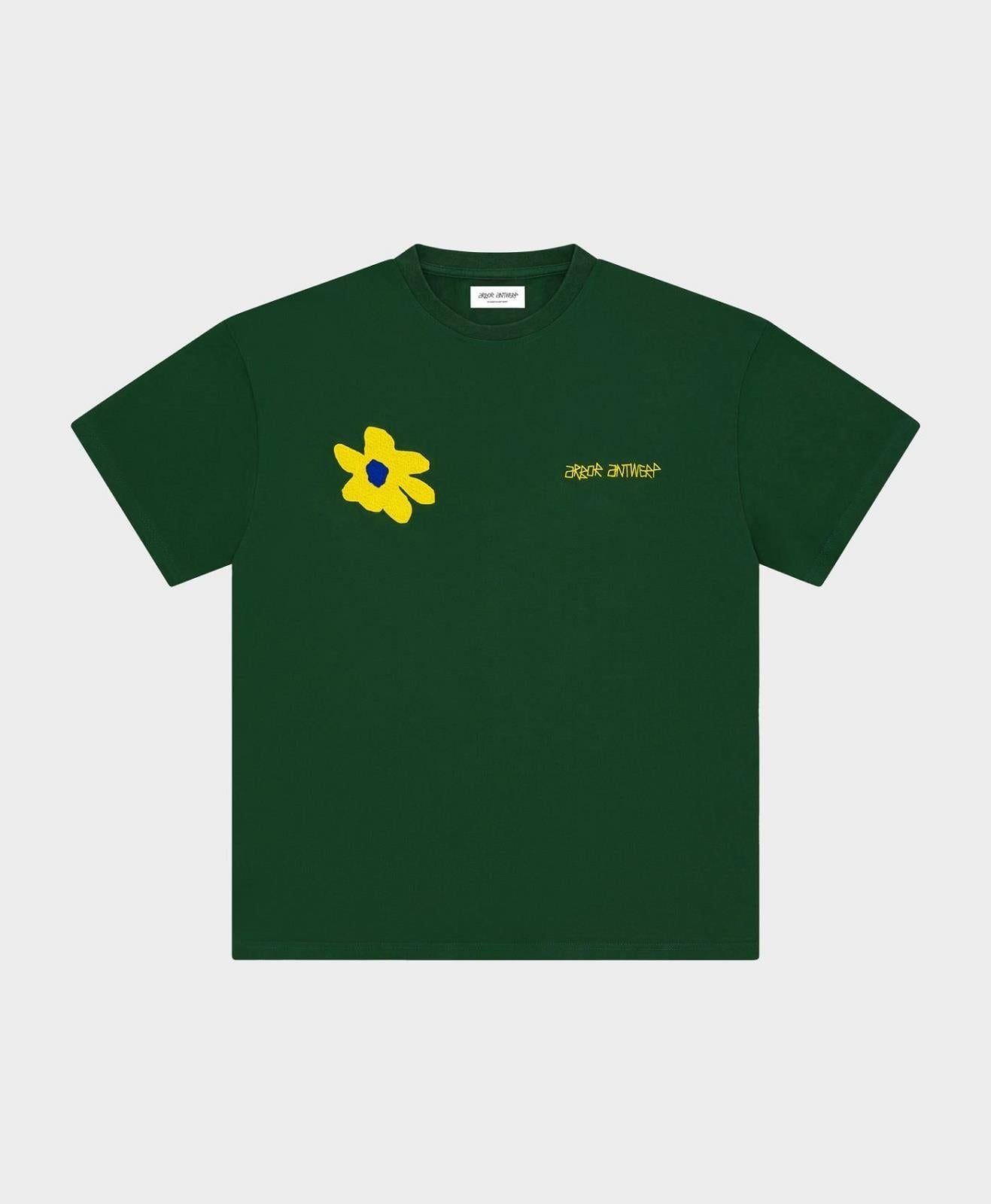 Arbor Antwerp Violet T-shirt - Green