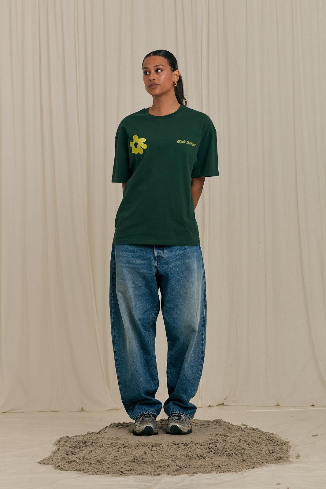 Arbor Antwerp Violet T-shirt - Green