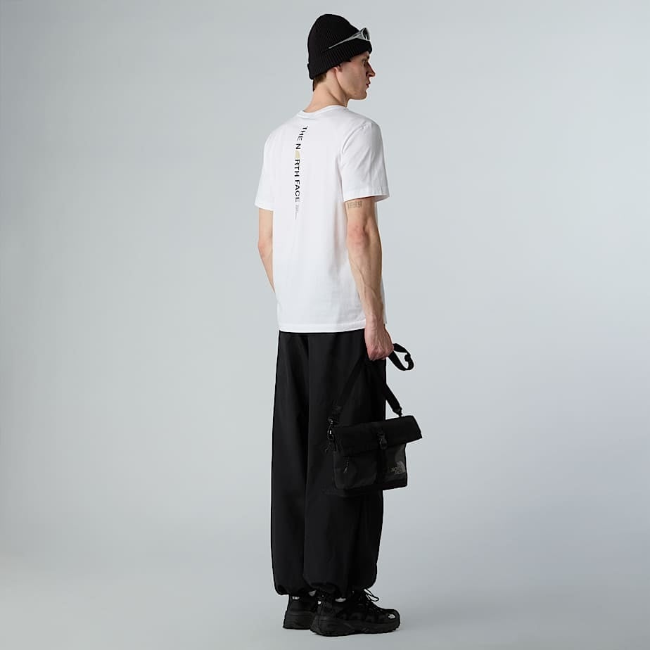 The North Face M' Vertical Regular T-shirt - TNF White/Grey