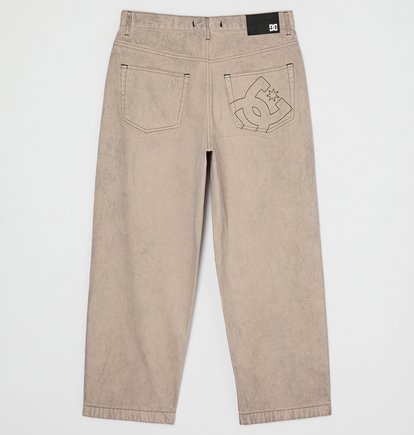 Dc Shoes Baggy Denim Pant - Marble Beige