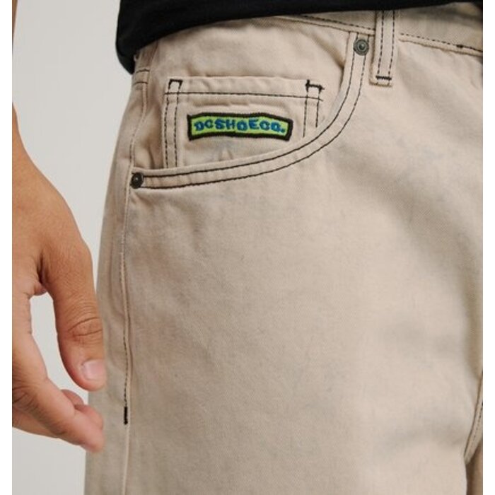 Dc Shoes Baggy Denim Pant - Marble Beige