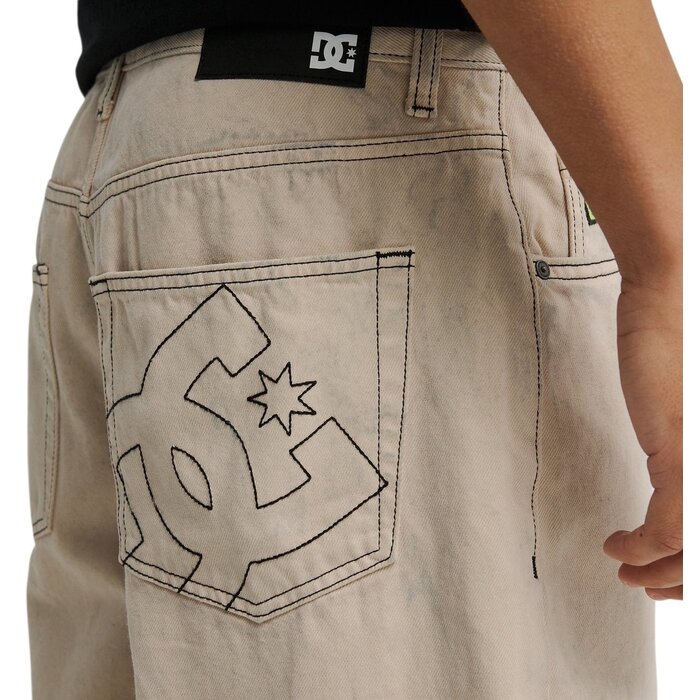 Dc Shoes Baggy Denim Pant - Marble Beige