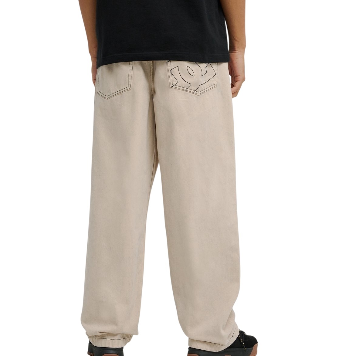 Dc Shoes Baggy Denim Pant - Marble Beige