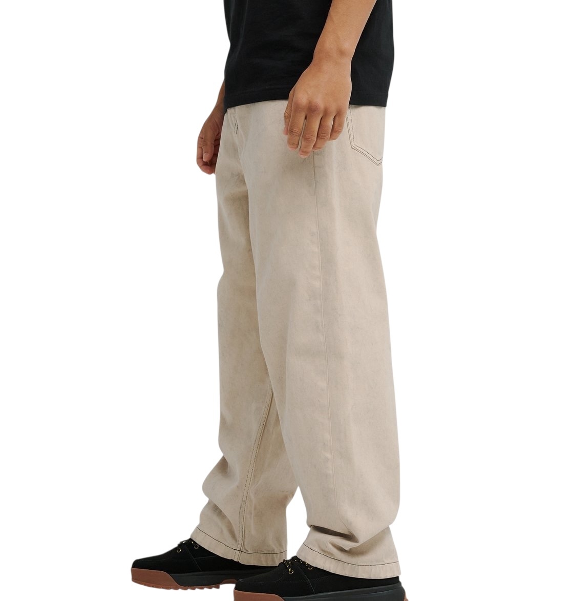 Dc Shoes Baggy Denim Pant - Marble Beige