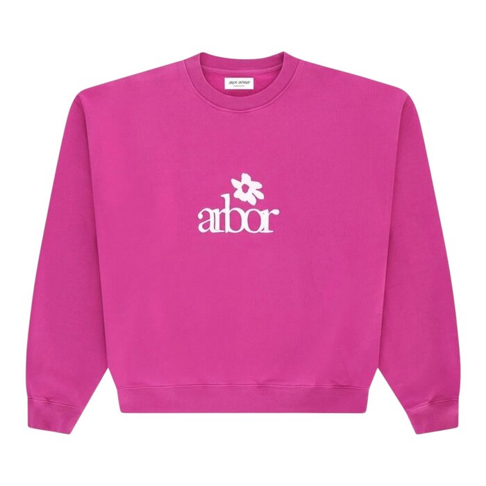 Arbor Antwerp Flower Crewneck - Purple