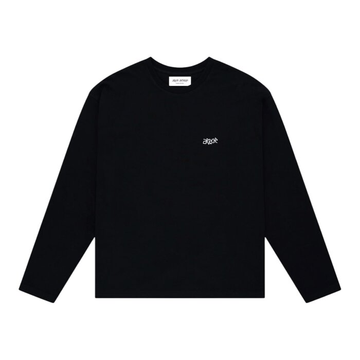 Arbor Antwerp White Lotus Longsleeve T-shirt - Black