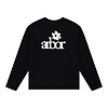 White Lotus Longsleeve T-shirt - Black