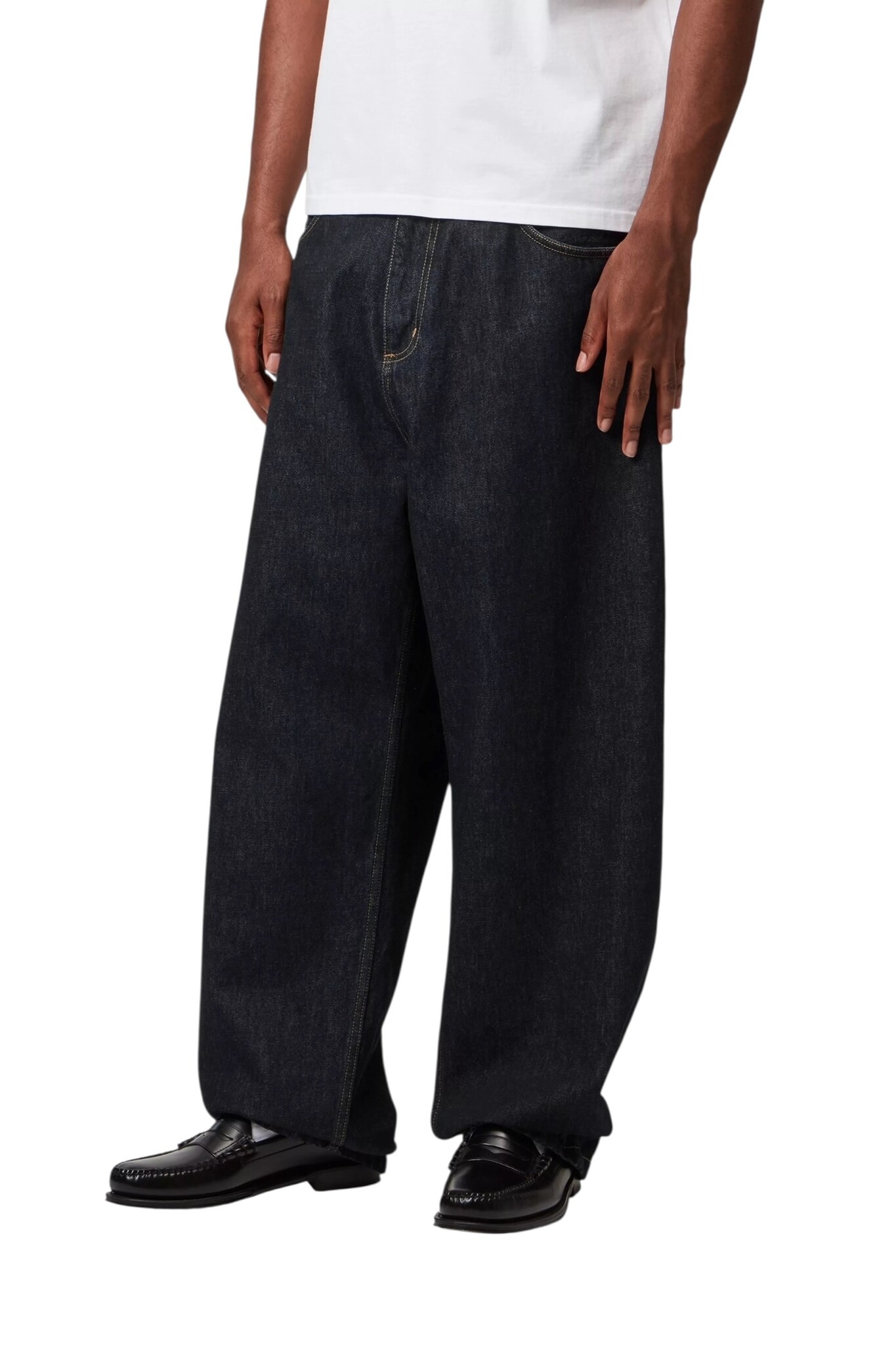 Carhartt WIP Brandon Pant - Blue (Rinsed)