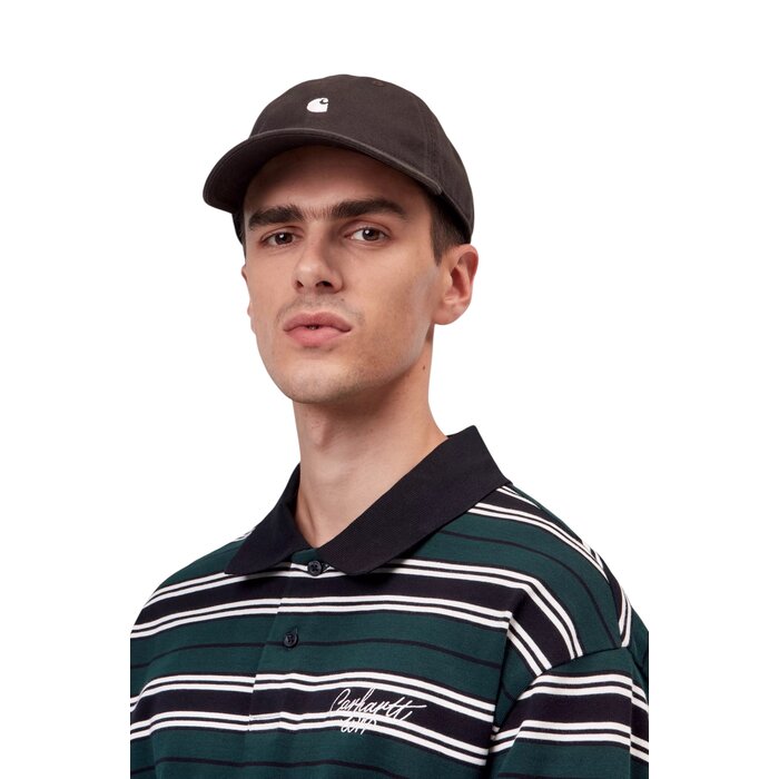 Carhartt WIP Madison Logo Cap - Tobacco/White