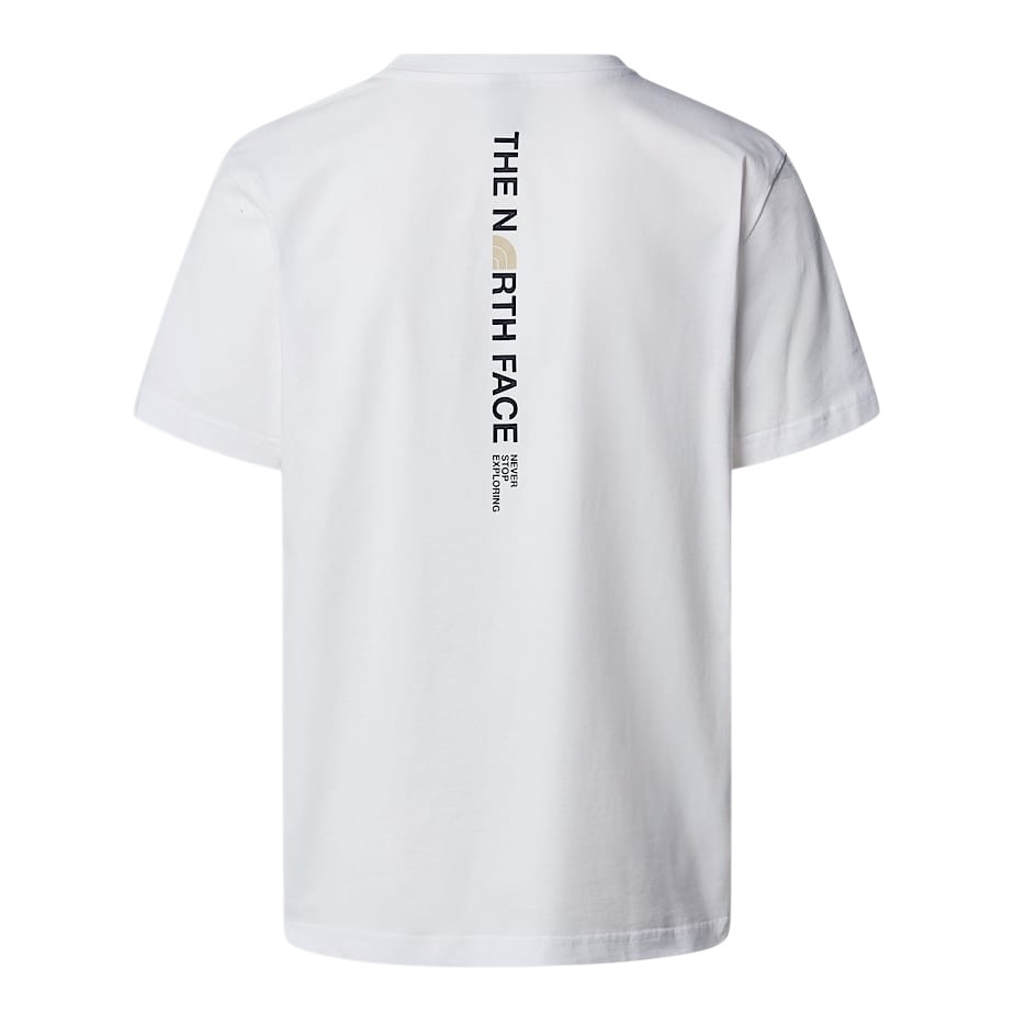 The North Face M' Vertical Regular T-shirt - TNF White/Grey