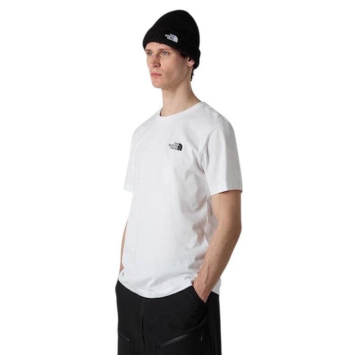 The North Face M' Vertical Regular T-shirt - TNF White/Grey